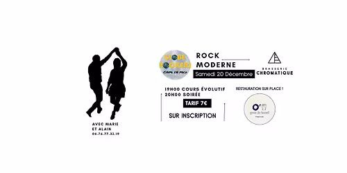 \ud83d\udc83\ud83d\udd7a Cours de Rock \ud83d\udc83\ud83d\udd7a