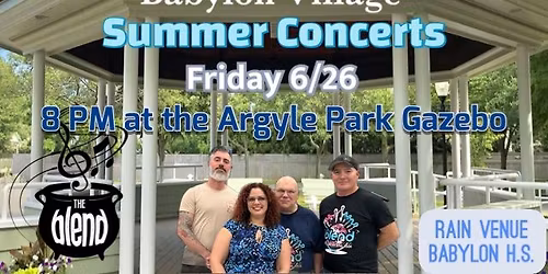 Town of Babylon Summer Concerts - The Blend