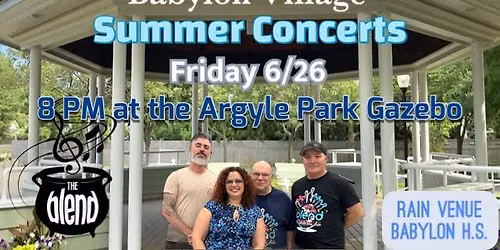 Town of Babylon Summer Concerts - The Blend