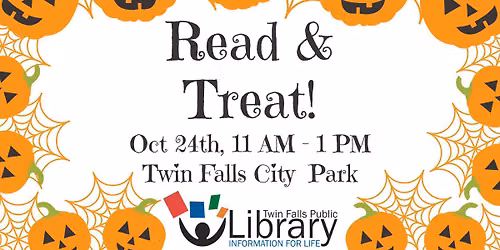 Read & Treat in City Park w\/ Twin Falls Public Library