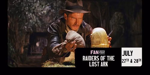 RAIDERS OF THE LOST ARK FANFEST - Free Collectible Glass with Ticket!