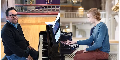 Pianokonsert med Gon\u00e7alo Vasquez och Malte Byhamre