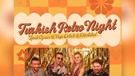 Turkish Retro Night Band | 07.03.26 | BERLIN Konzert