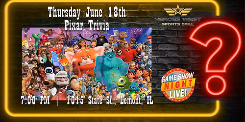 \ud83c\udfac\u2728 Pixar Trivia Night \u2728\ud83c\udfac