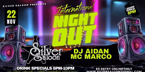 International Night OUT!! 