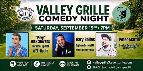 Valley Grille Comedy Night