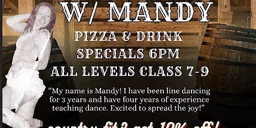 Line Dancing with Mandy