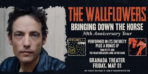 THE WALLFLOWERS with Aaron Lee Tasjan | Granada Theater | Dallas, TX