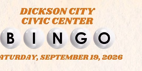 Dickson City Civic Center Bingo
