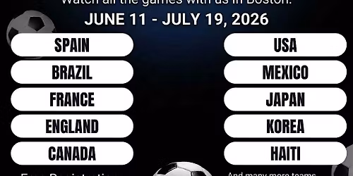 RSVP for 2026 World Cup 2026 Watch Party (Boston)