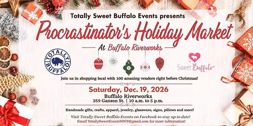 Totally Sweet Buffalo Procrastinator's Shopping Event