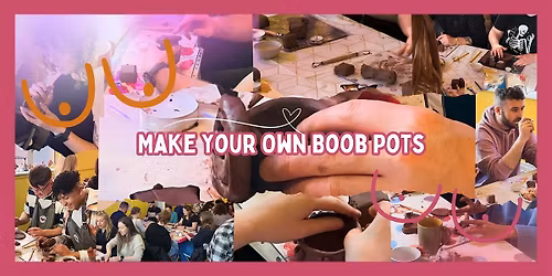 Pottery & Prosecco | Make Your Own Boob Pot
