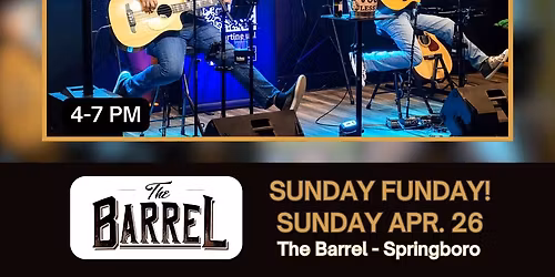 Sunday Funday Brooks & Doug at The Barrel