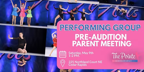 Performing Group Pre-Audition Parent Meeting