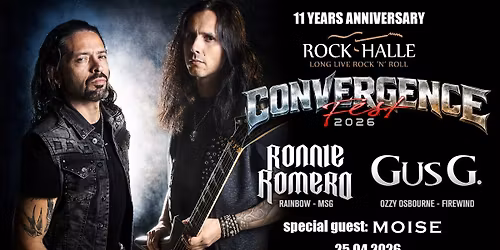  RONNIE ROMERO & GUS G \/\/ MOISE - 11 YEARS ANNIVERSARY