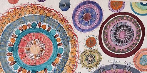 Jan. 25th Watercolor Mandalas
