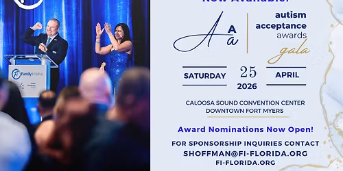 2026 Autism Acceptance Awards Gala