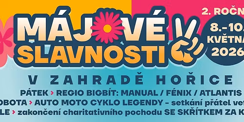 2. ro\u010dn\u00edk M\u00c1JOV\u00c9 SLAVNOSTI v Zahrad\u011b 2026