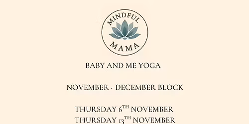 Baby and me yoga block 