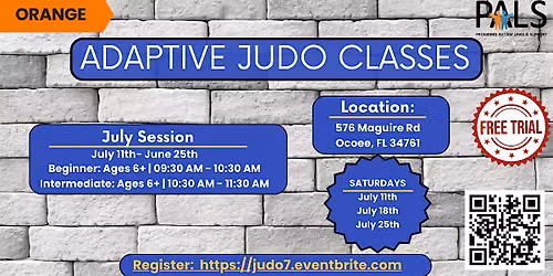 PALS CC: Adaptive Judo July 2026