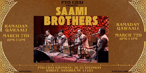 An Evening with The Saami Brothers: Ramadan Qawwali