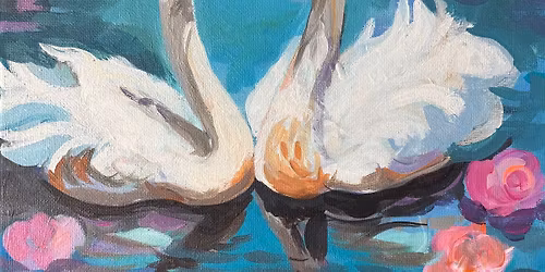 Swans \ud83e\udda2 Acrylic Painting 
