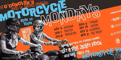 Motorcycle Mondays - October 5th (Customs)