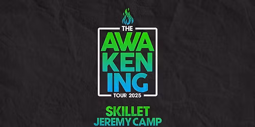Skillet, Jeremy Camp, We Are Messengers: The Awakening Tour