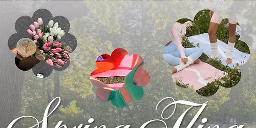 Sculpted Spring fling in the park 