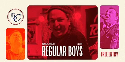 Sunday Arvo as REGULAR BOYS are Back !