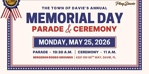Memorial Day Parade and Ceremony
