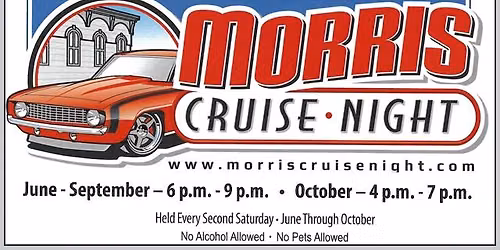 Join Kati at the final Morris Cruise Night of the season!