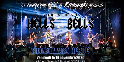 Hells Bells QC @ Taverne 666 de Rimouski
