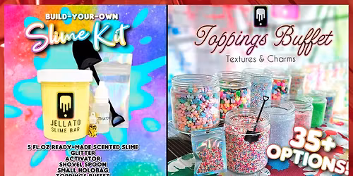 Jellato Slime Bar @ Candy Cane Christmas