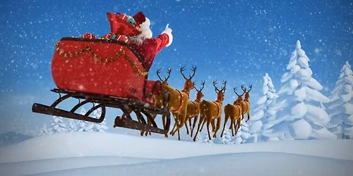 Meet Santa on His Sleigh