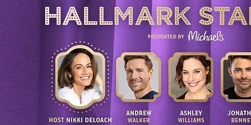 Hallmark Stars Live: Andrew Walker  Ashley Williams & Jonathan Bennett
