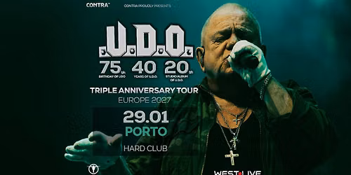 U.D.O. | PORTO | 29.01.2027