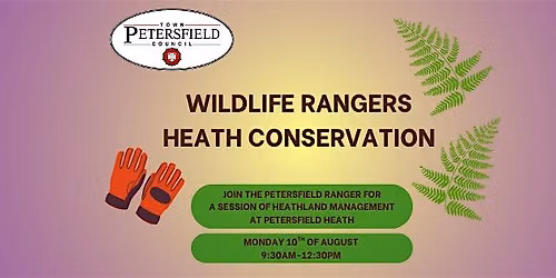 Wildlife Rangers Heath Conservation Session