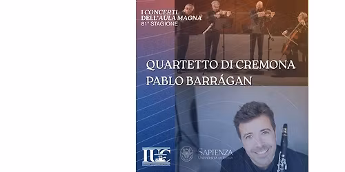QUARTETTO DI CREMONA & PABLO BARR\u00c1GAN clarinetto