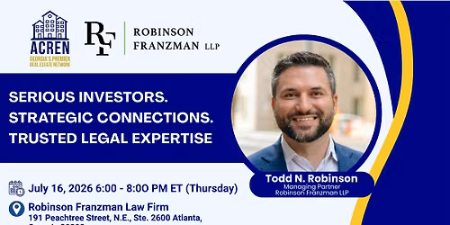 Serious Investors. Strategic Connections. Trusted Legal Expertise.