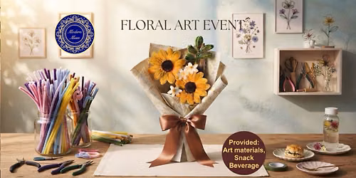 Floral event art