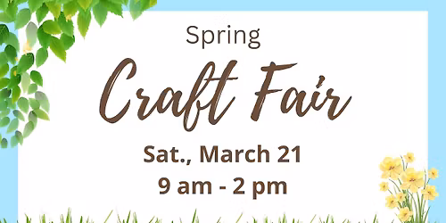 Spring Craft Fair