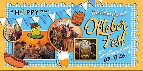 Oktoberfest at A Hoppy Place Maidenhead!