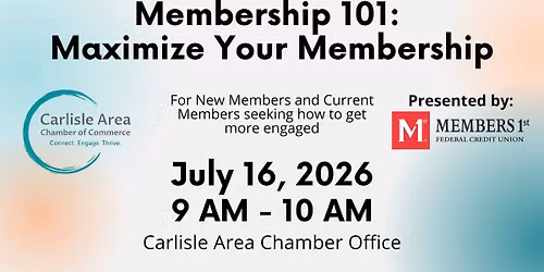 Membership 101: How to Maximize Your Membership