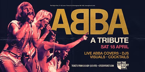 ABBA Night (with full live band) at The Night Owl