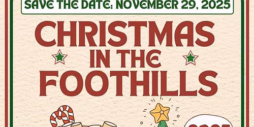 Christmas in the Foothills!  