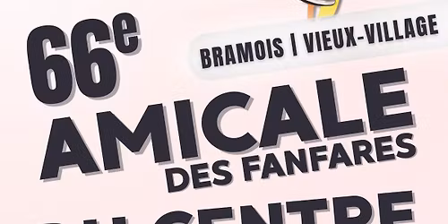 \ud83c\udf89 66\u1d49 Amicale du Centre | 24 - 25 Avril 2026 \ud83c\udfb6