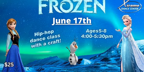 Frozen Pop-up Dance Class Ages 5-8