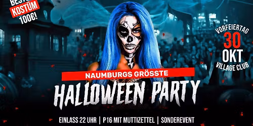 NAUMBURGS GR\u00d6\u00dfTE - HALLOWEEN PARTY!