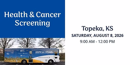 Topeka, KS: Health & Cancer Screening